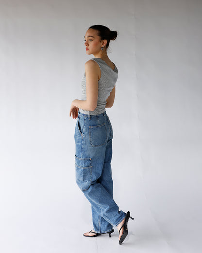 PISTOLA SONNY HIGH RISE BARREL JEAN X COASTAL FADE