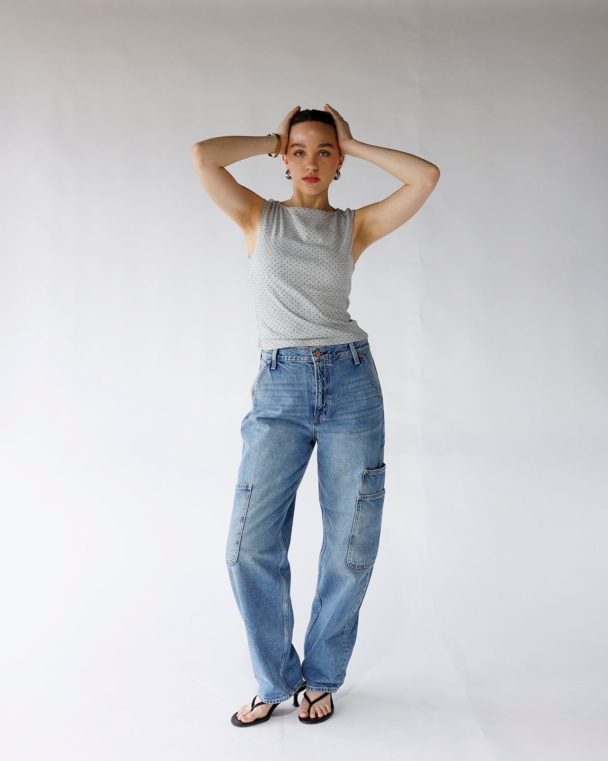 PISTOLA SONNY HIGH RISE BARREL JEAN X COASTAL FADE