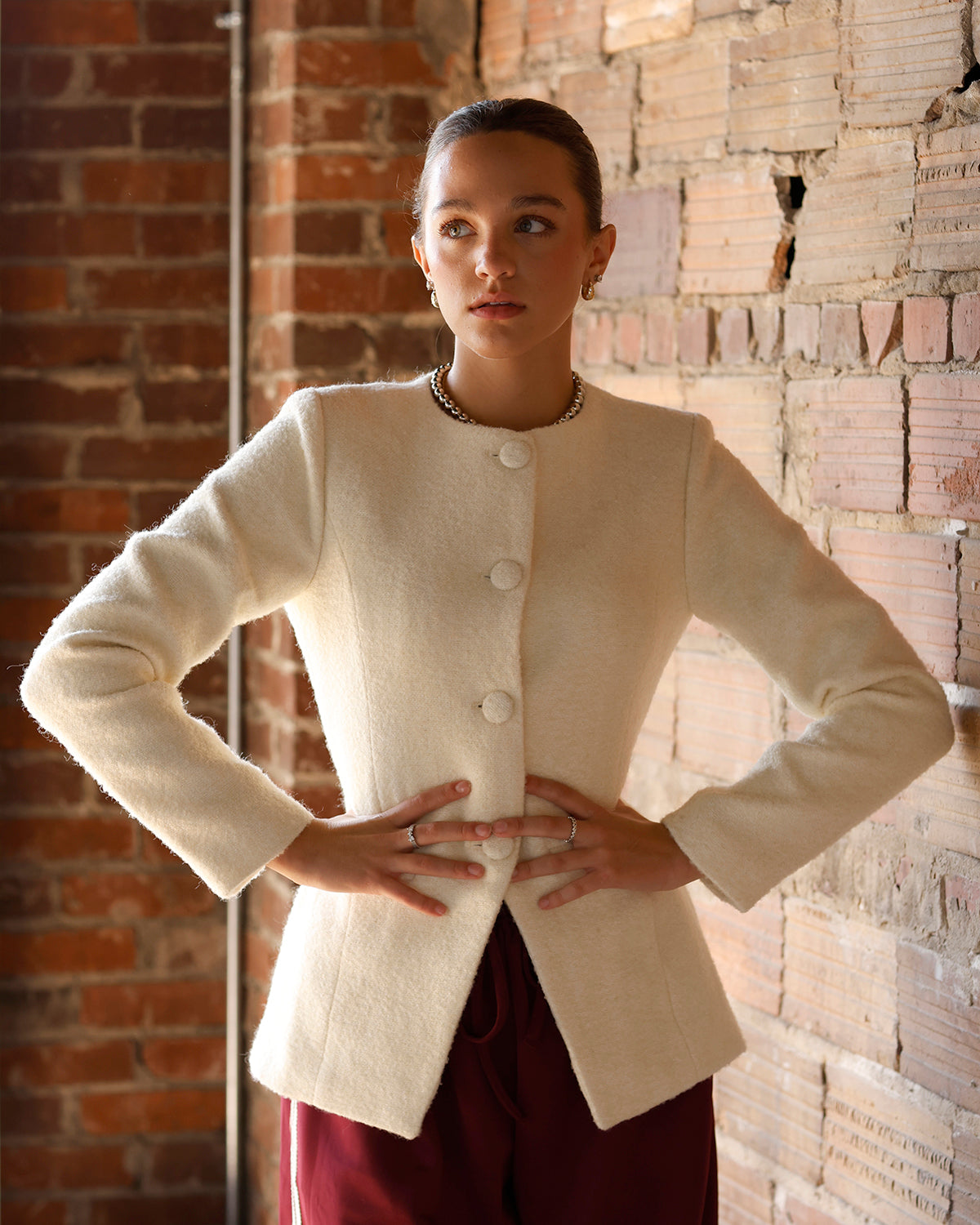 blazer work outfit inspo cream jacket business attire classy top jacket blazer 