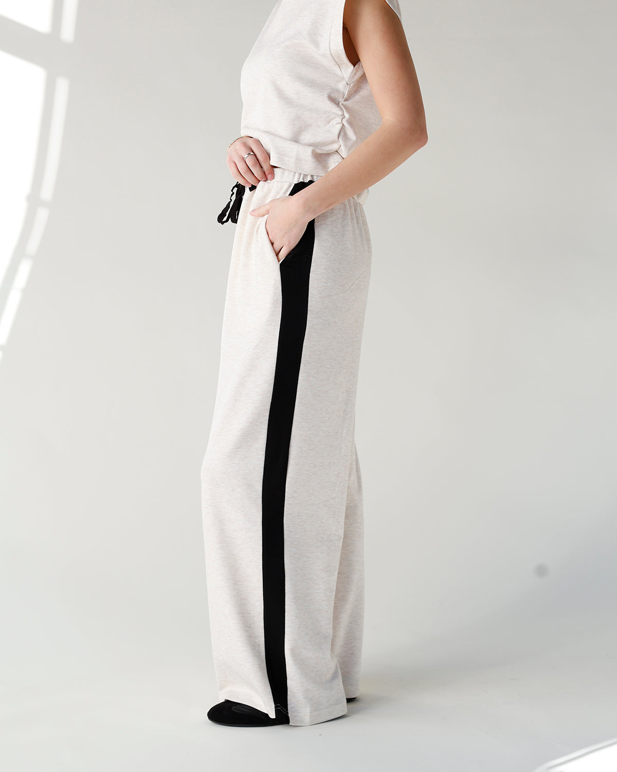 MORNING BREW KNIT PANTS