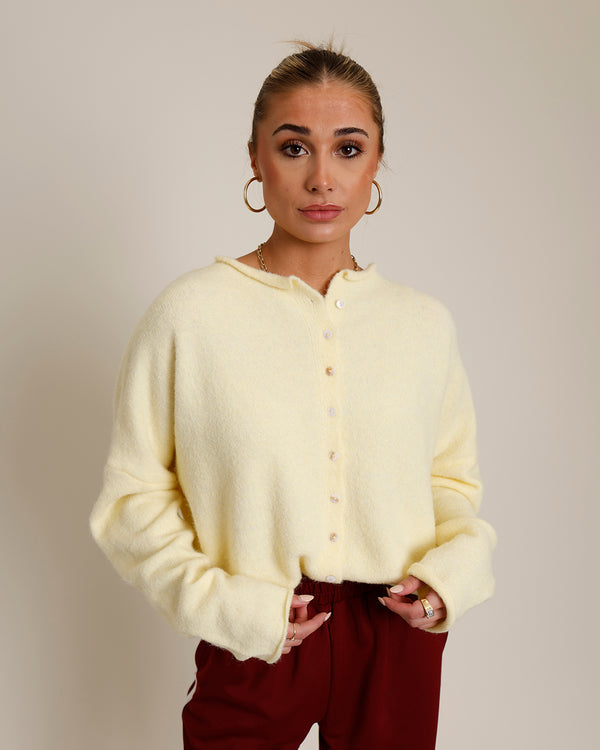 THE CULT CARDI X YELLOW