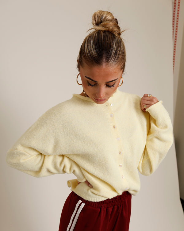 THE CULT CARDI X YELLOW