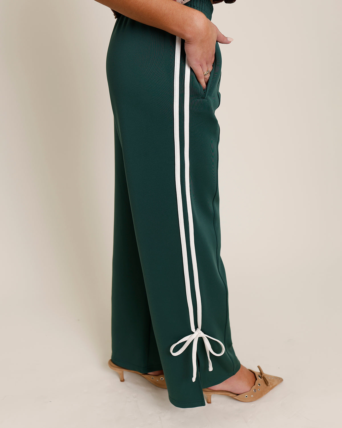 COQUETTE TRACK PANT X GREEN