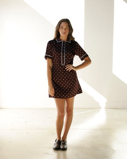 ROO POLKA DOT MINI DRESS