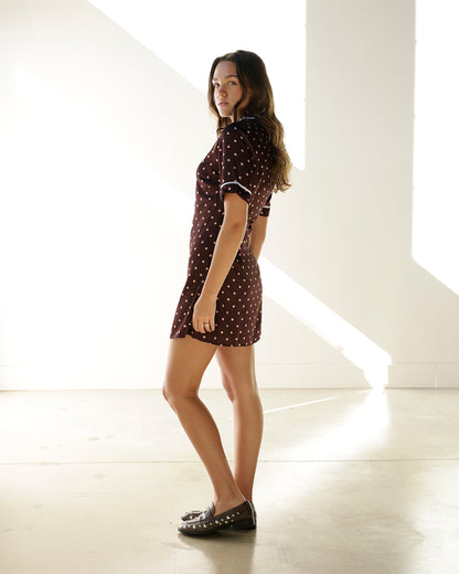ROO POLKA DOT MINI DRESS