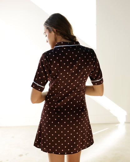 ROO POLKA DOT MINI DRESS
