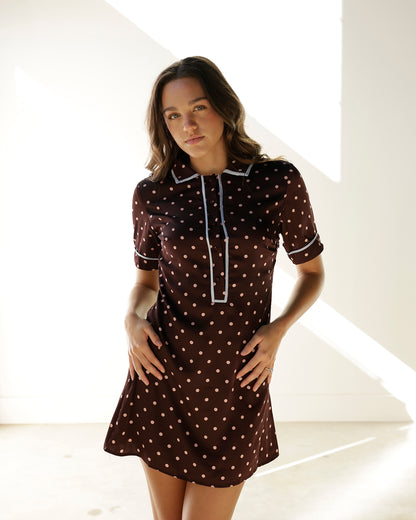 ROO POLKA DOT MINI DRESS