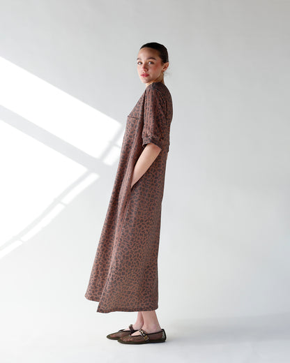 HIP WILD THING LEOPARD TRACK DRESS