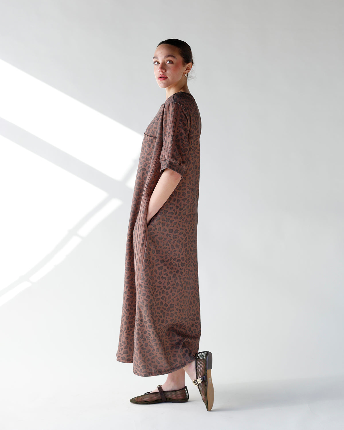 HIP WILD THING LEOPARD TRACK DRESS