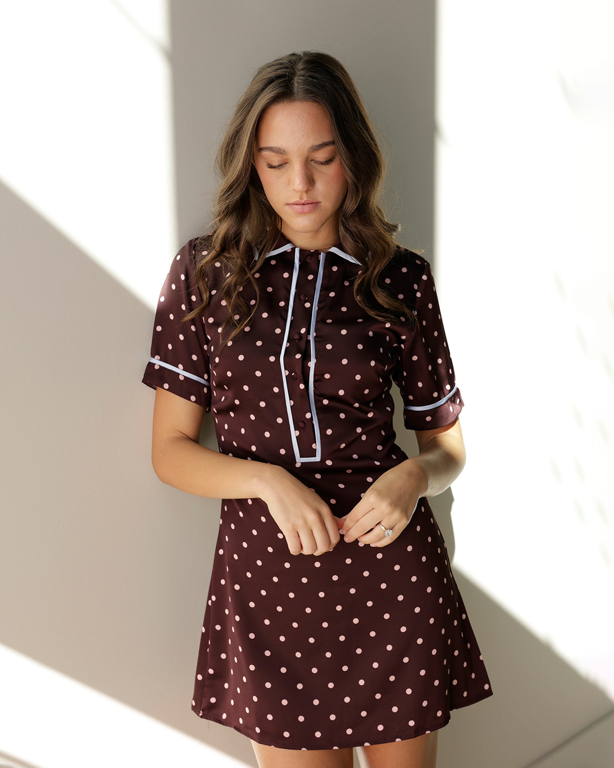 ROO POLKA DOT MINI DRESS