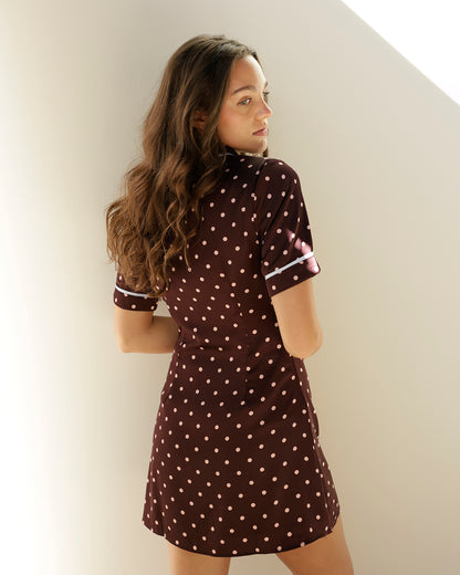 ROO POLKA DOT MINI DRESS