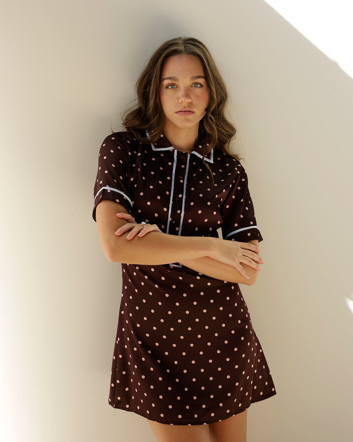 ROO POLKA DOT MINI DRESS