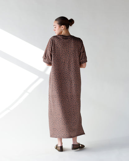 HIP WILD THING LEOPARD TRACK DRESS