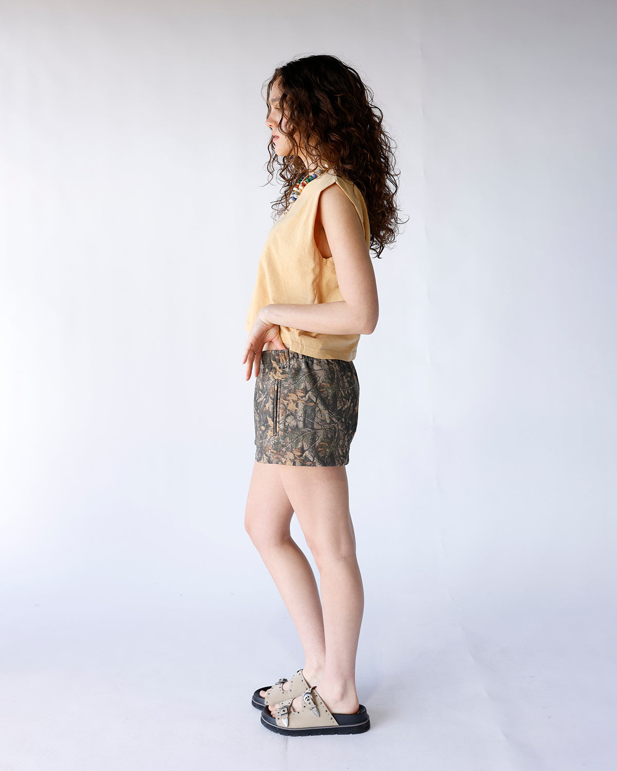 CAMO CLOUD SHORTS