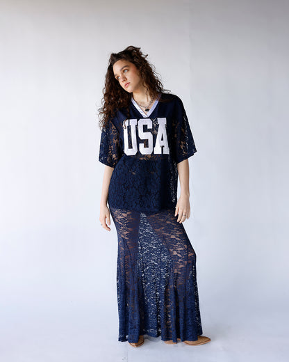 TWILIGHT LACE MAXI SKIRT