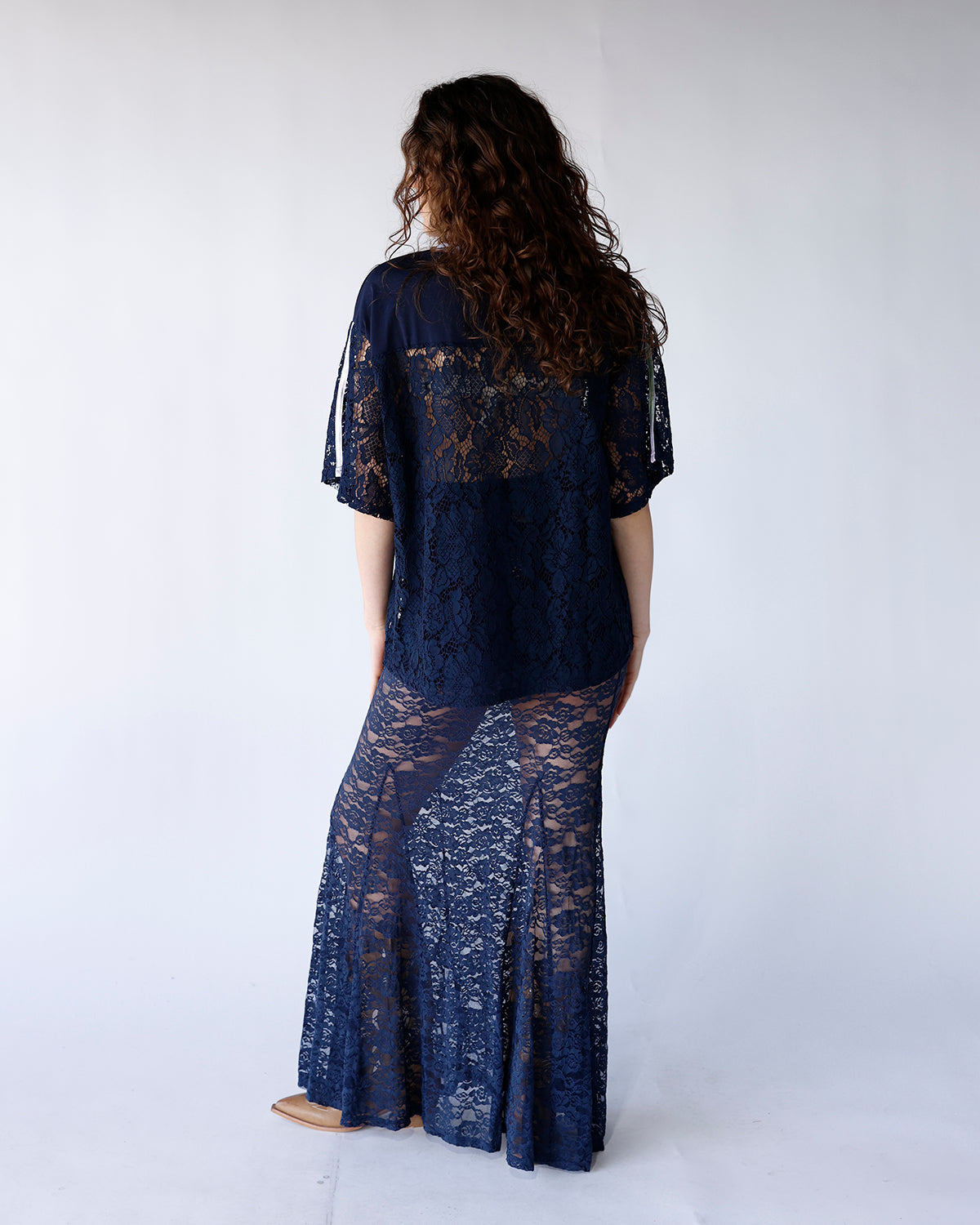 TWILIGHT LACE MAXI SKIRT