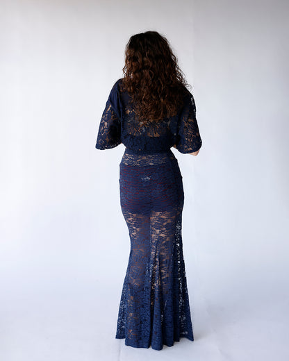 TWILIGHT LACE MAXI SKIRT