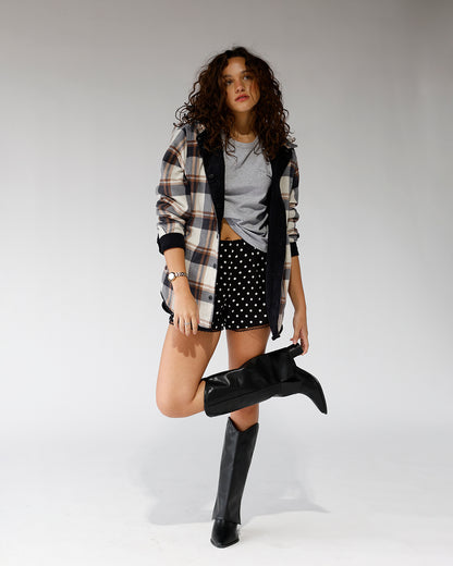 MATISSE WALKER FOLDOVER BOOT X BLACK