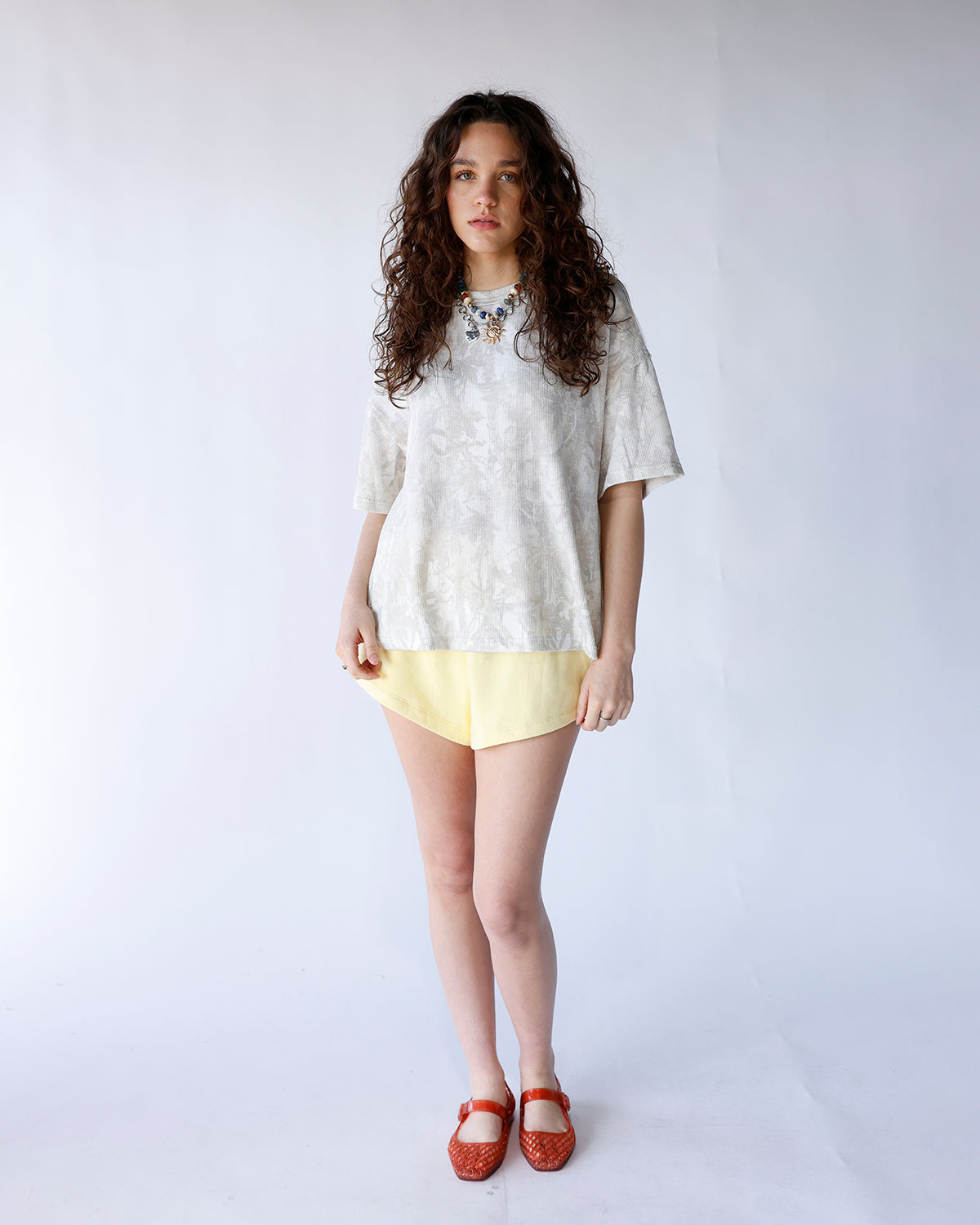 CAMO CUTIE RIBBED TEE