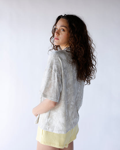 CAMO CUTIE RIBBED TEE