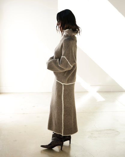 BRIENNE SWEATER X BROWN