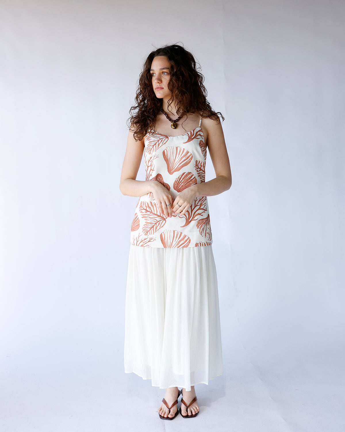 SHORELINE MIDI DRESS