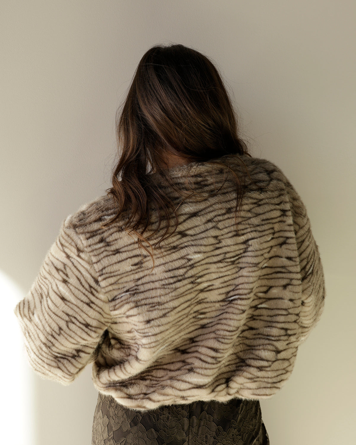 KEMPER TIGER FAUX FUR JACKET