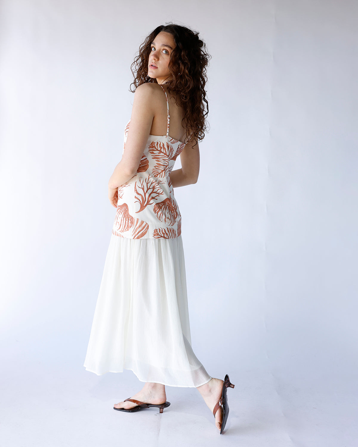 SHORELINE MIDI DRESS