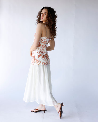 SHORELINE MIDI DRESS
