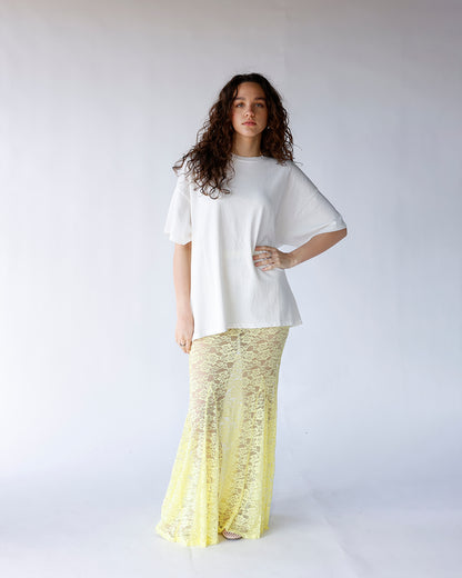 DAYBREAK LACE MAXI SKIRT