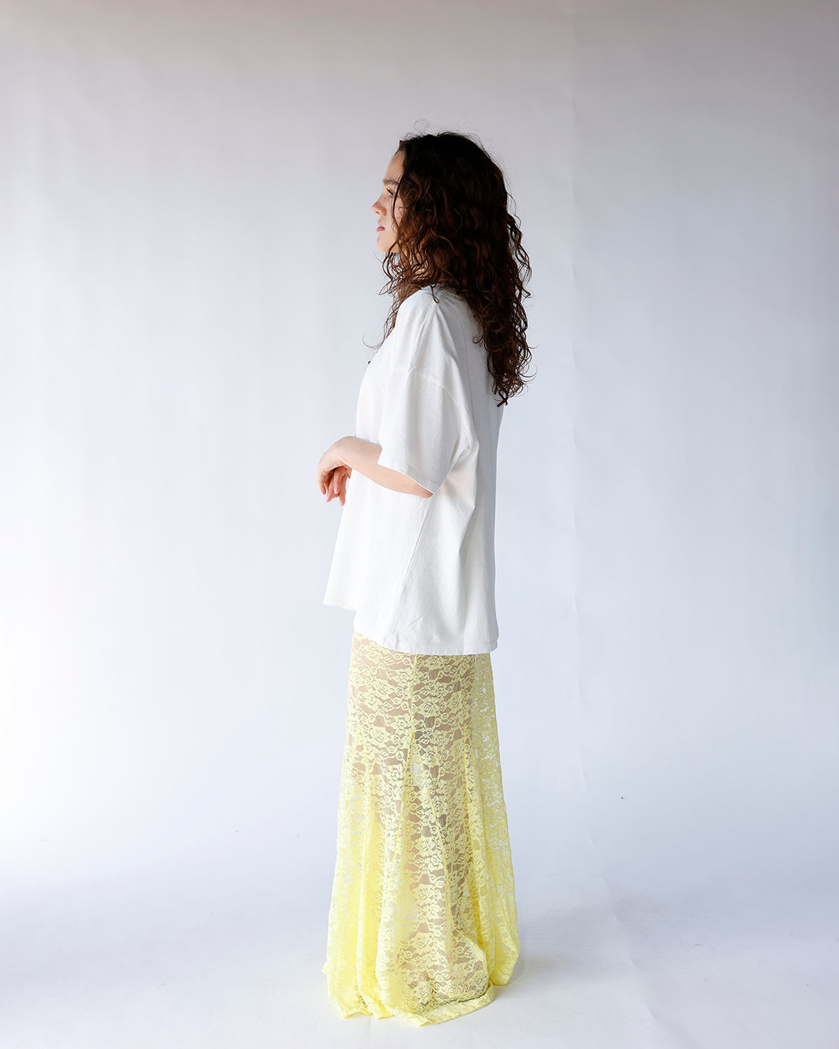 DAYBREAK LACE MAXI SKIRT