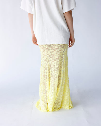 DAYBREAK LACE MAXI SKIRT