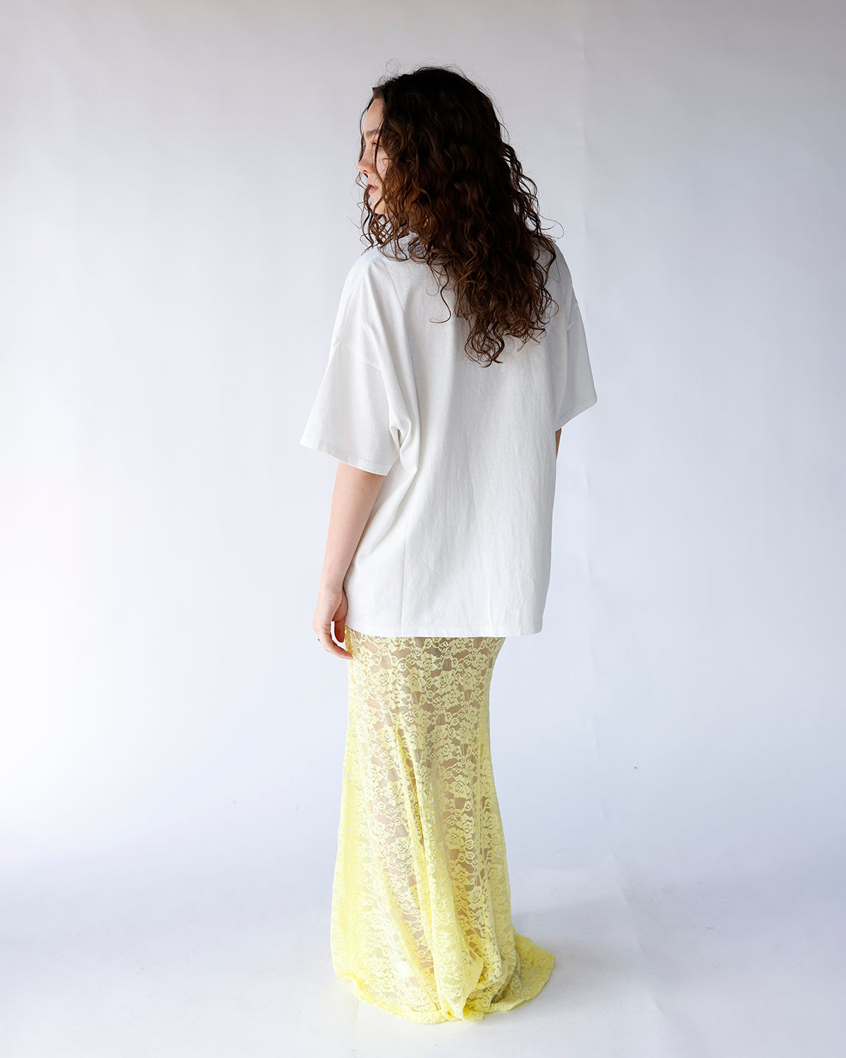 DAYBREAK LACE MAXI SKIRT