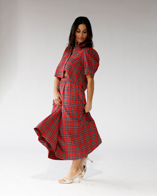 holiday outfit ideas cocktail party plaid christmas outfit 