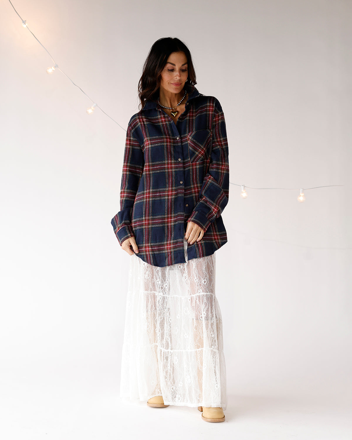 VARSITY PLAID FLANNEL