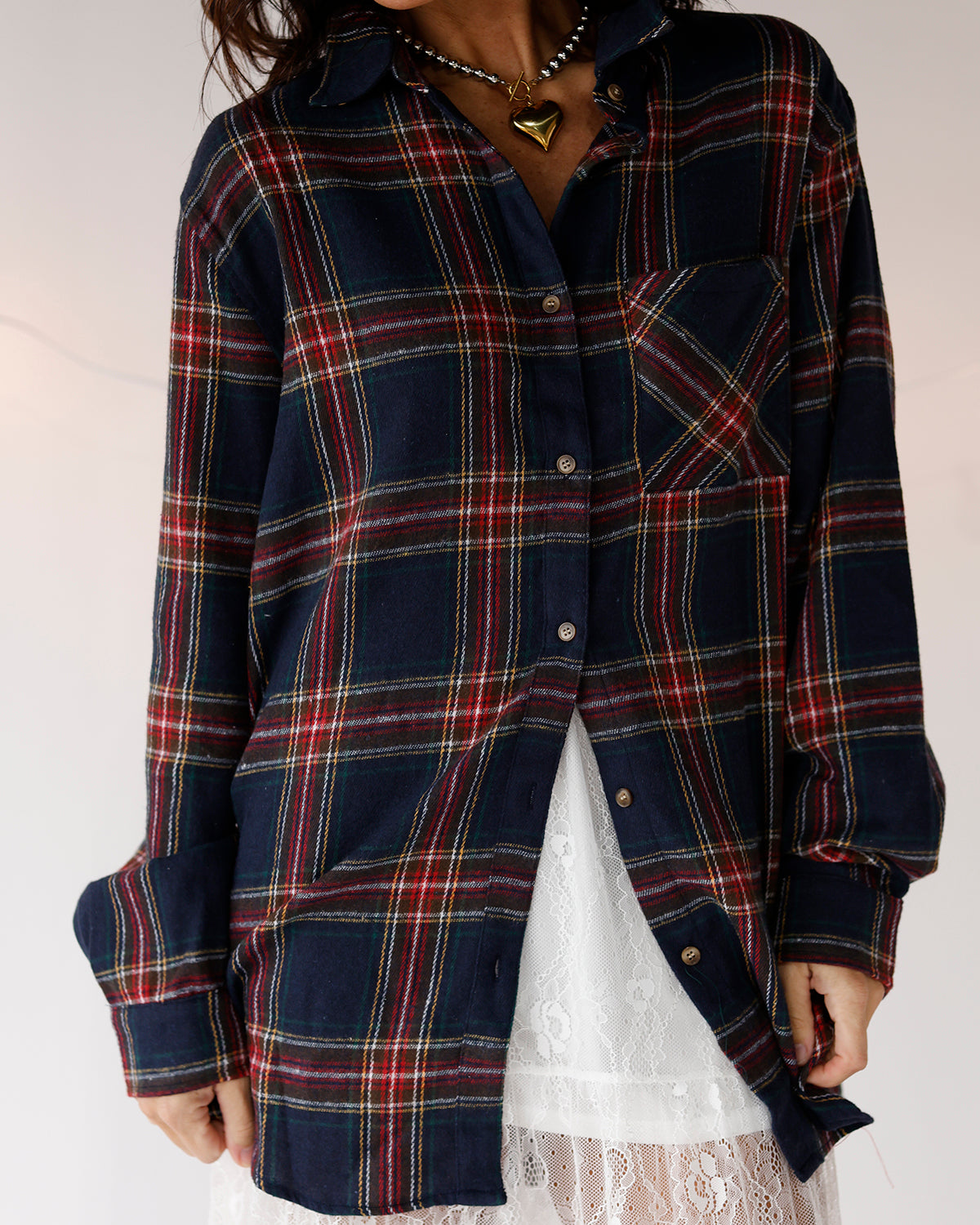 VARSITY PLAID FLANNEL