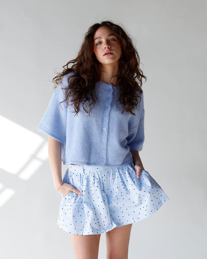 PERFECTLY POLKA SKORT