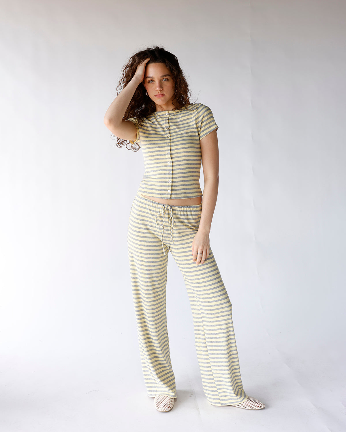 HONEY STRIPED PANTS
