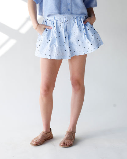 PERFECTLY POLKA SKORT