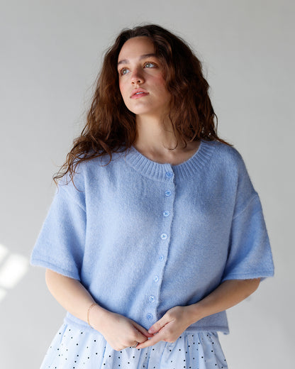 DAYDREAMIN' CARDI X LIGHT BLUE