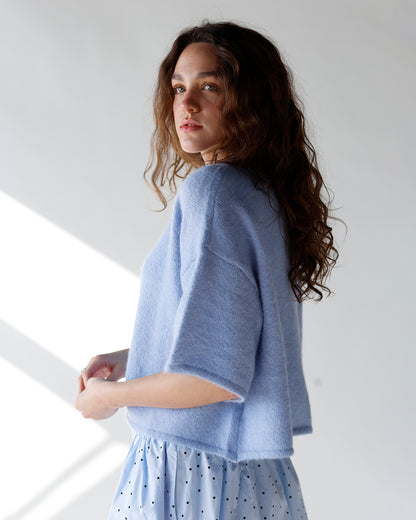 DAYDREAMIN' CARDI X LIGHT BLUE