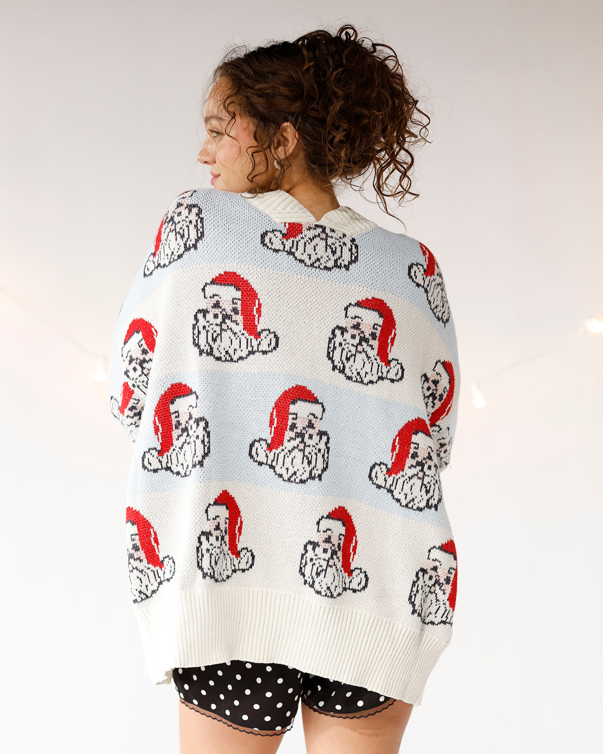 SANTA CLAUS COZY CARDI