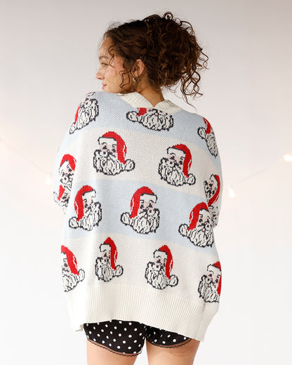 SANTA CLAUS COZY CARDI