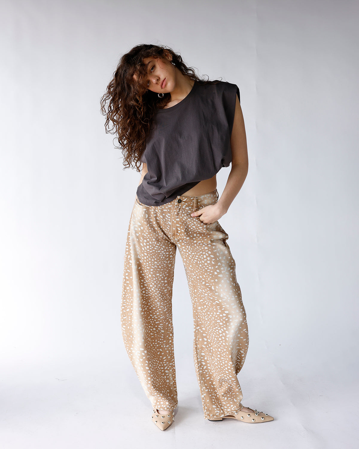 FAWN BARREL JEANS