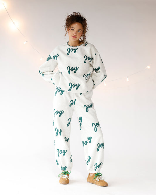 christmas set joggers sweatpants holiday christmas comfy outfit 