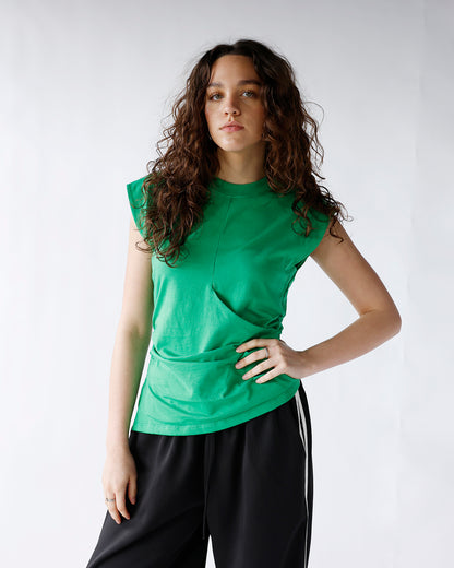 PISTOLA NYA DRAPED TEE X MANTIS