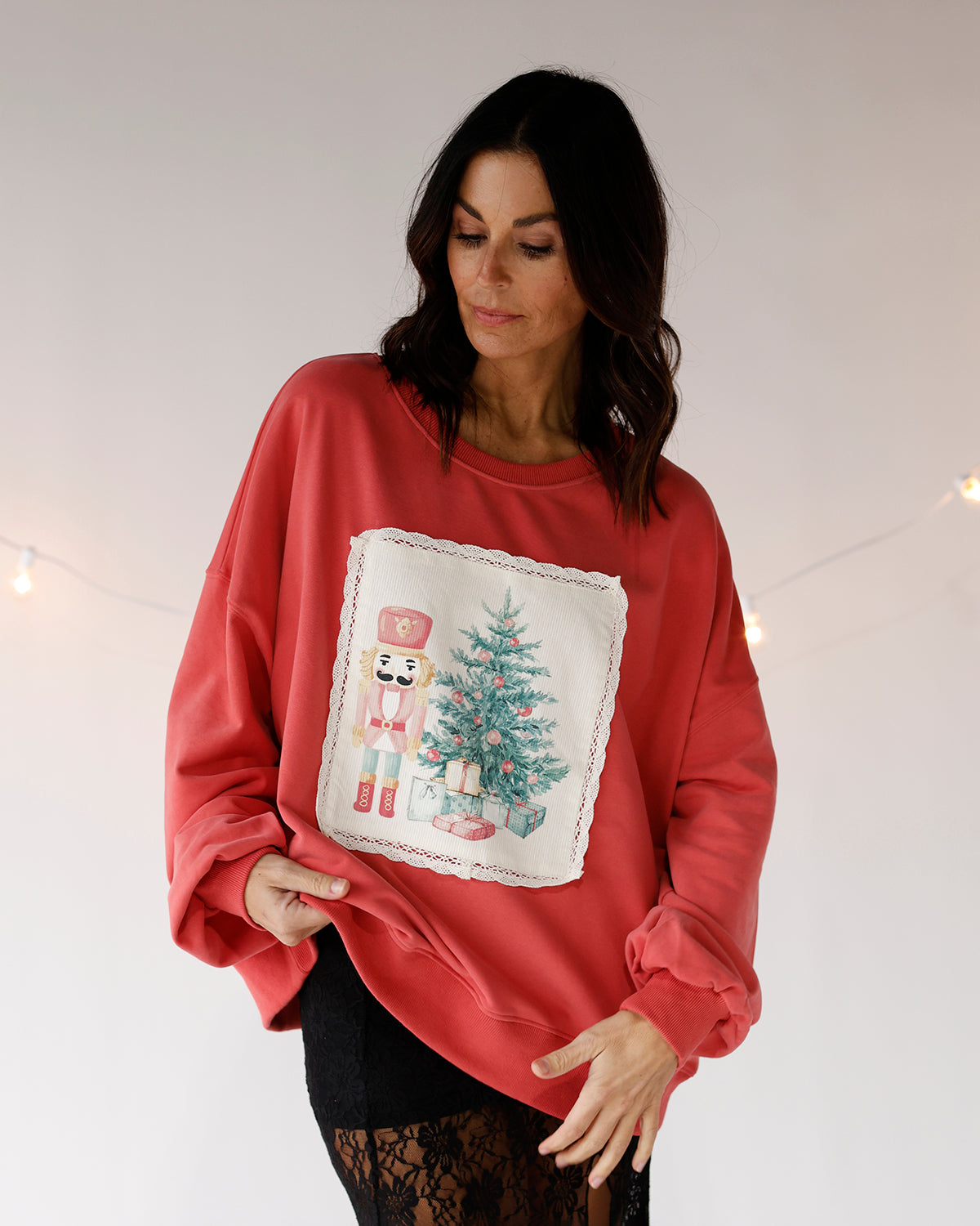 christmas sweater christmas sweatshirt holiday party outfit christmas sweater party nutcracker 