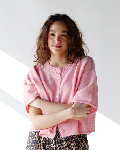 DAYDREAMIN' CARDI X PINK