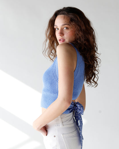 PEEK-A-DOT DARLING SWEATER