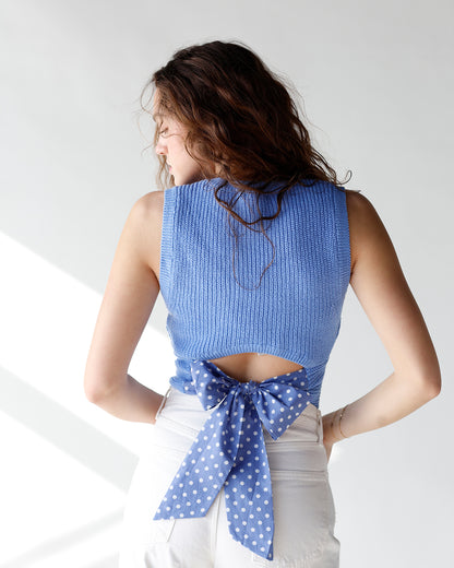 PEEK-A-DOT DARLING SWEATER